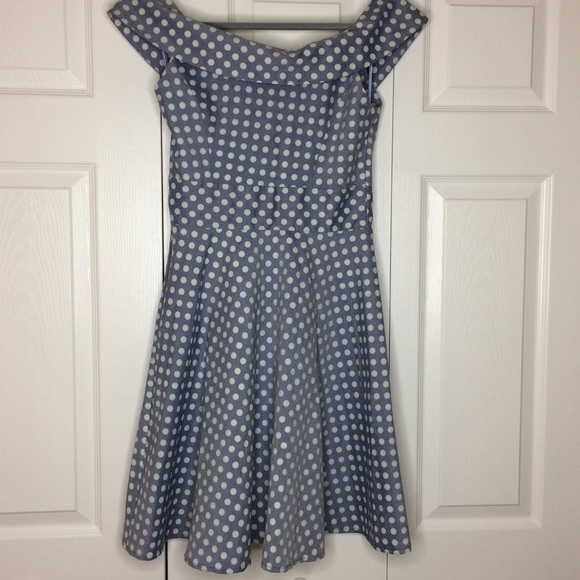 Y apparel U.S.A. retro polka dot dress - Picture 2 of 3